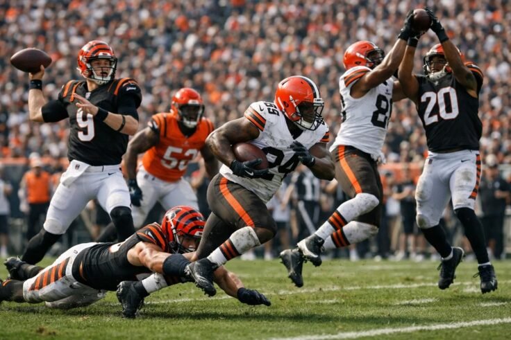 Key Bengals vs Cleveland Browns Match Player Stats to Know