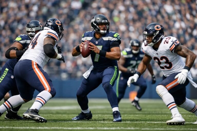 Seahawks vs Chicago Bears Match Player Stats & Highlights