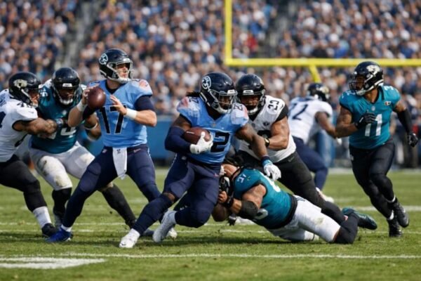 Key Tennessee Titans vs Jacksonville Jaguars Match Player Stats 2026