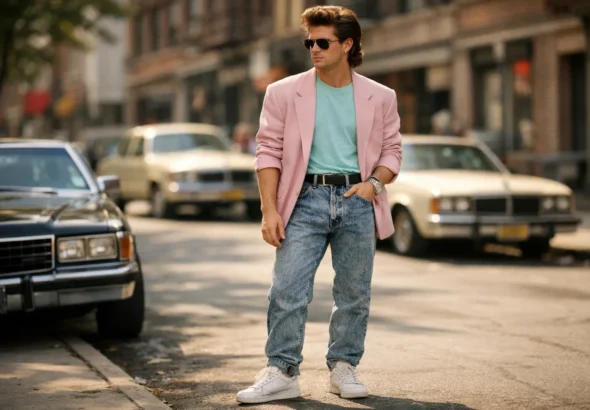 How to Wear 80s Fashion Men Styles Without Looking Dated