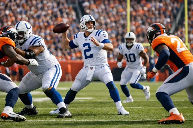 Colts vs Denver Broncos Match Player Stats Today