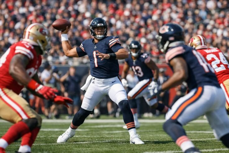 Chicago Bears vs 49ers Match Player Stats Breakdown
