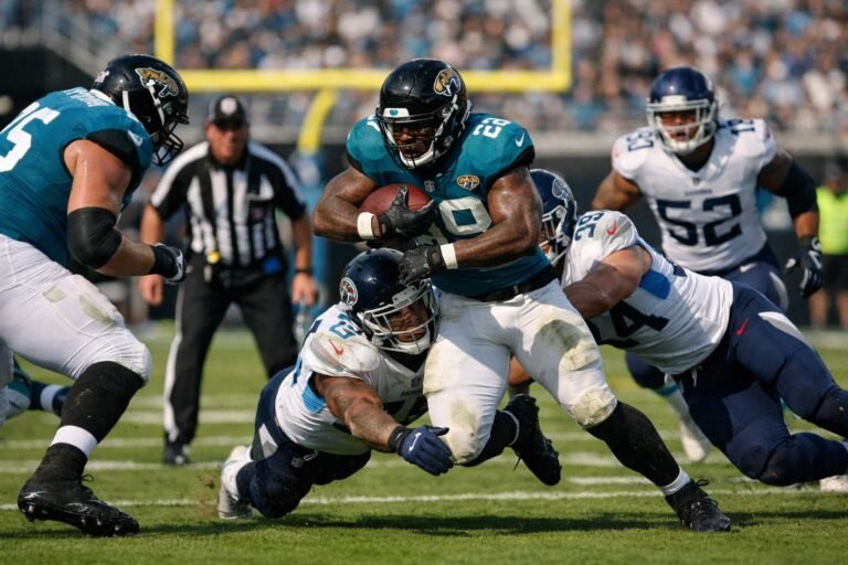 Jacksonville Jaguars vs Tennessee Titans Match Player Stats 2026 Highlights