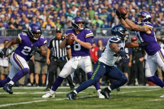 Minnesota Vikings vs Seahawks Match Player Stats